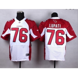 Arizona Cardinals#76 Lupati Whtie elite jersey