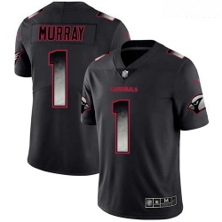 Cardinals 1 Kyler Murray Black Men Stitched Football Vapor Untouchable Limited Smoke Fashion Jersey