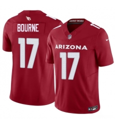 Men Arizona Cardinals  17 Kendrick Bourne Red 2026 F U S E  Vapor Untouchable Limited Stitched Jersey
