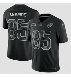 Men Arizona Cardinals  85 Trey McBride Black F U S E  2026 Salute to Service Limited Stitched Football Jersey
