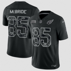 Men Arizona Cardinals  85 Trey McBride Black F U S E  2026 Salute to Service Limited Stitched Football Jersey