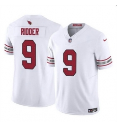 Men Arizona Cardinals 9 Desmond Ridder White2024 F U S E  Vapor Untouchable Limited Stitched Football Jersey