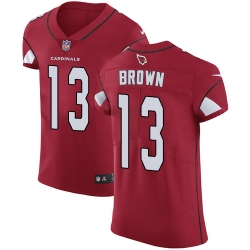 Nike Cardinals #13 Jaron Brown Red Team Color Mens Stitched NFL Vapor Untouchable Elite Jersey