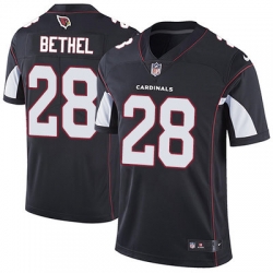 Nike Cardinals #28 Justin Bethel Black Alternate Mens Stitched NFL Vapor Untouchable Limited Jersey