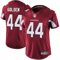 Nike Cardinals #44 Markus Golden Red Team Color Womens Stitched NFL Vapor Untouchable Limited Jersey