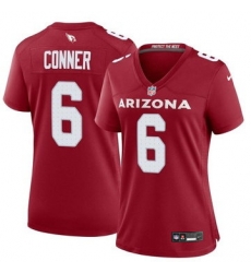 Women Arizona Cardinals James Conner #6 Red 2024 F U S E Vapor Untouchable Limited Stitched