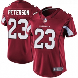 Womens Nike Arizona Cardinals 23 Adrian Peterson Red Team Color Vapor Untouchable Elite Player NFL Jersey