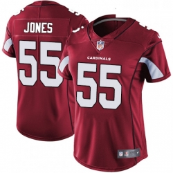 Womens Nike Arizona Cardinals 55 Chandler Jones Red Team Color Vapor Untouchable Limited Player NFL Jersey