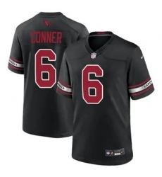 Youth Arizona Cardinals James Conner #6 Black 2024 F U S E Vapor Untouchable Limited Stitched