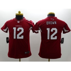 Youth Nike Arizona Cardinals #12 John Brown Red Limited Jersey