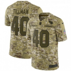 Youth Nike Arizona Cardinals 40 Pat Tillman Limited Camo 2018 Salute to Service NFL Jersey