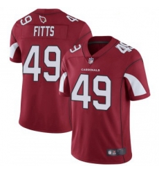 Youth Nike Arizona Cardinals 49 Kylie Fitts Limited Cardinal Red Vapor Untouchable Jersey