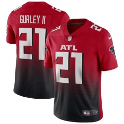 Atlanta Falcons 21 Todd Gurley II Men Nike Red 2nd Alternate 2020 Vapor Untouchable Limited NFL Jersey