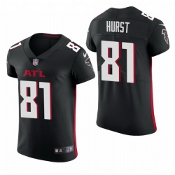 Atlanta Falcons 81 Hayden Hurst Nike Men Black Team Color Men Stitched NFL 2020 Vapor Untouchable Elite Jersey