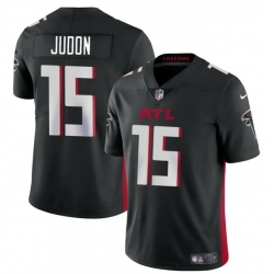 Men Atlanta Falcons 15 Matthew Judon Black Vapor Untouchable Limited Stitched Football Jersey