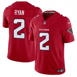 Men Atlanta Falcons  2 Matt Ryan Red 2026 New F U S E  Vapor Untouchable Limited Stitched Football Jersey