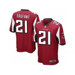 Nike Atlanta Falcons 21 Desmond Trufant Red Game NFL Jersey