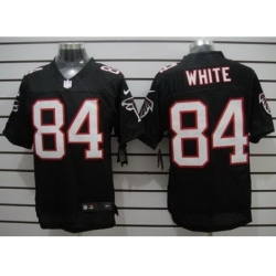 Nike Atlanta Falcons 84 Roddy White Black Elite NFL Jersey