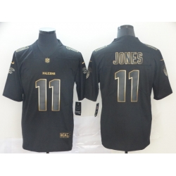 Nike Falcons 11 Julio Jones Black Gold Vapor Untouchable Limited Jersey