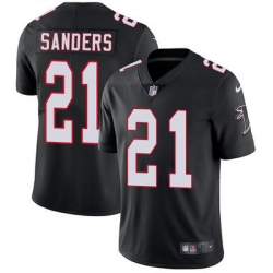 Nike Falcons #21 Deion Sanders Black Alternate Mens Stitched NFL Vapor Untouchable Limited Jersey