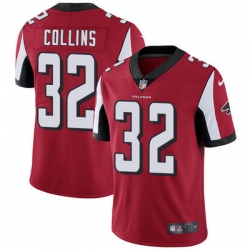 Nike Falcons #32 Jalen Collins Red Team Color Mens Stitched NFL Vapor Untouchable Limited Jersey