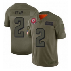 Youth Atlanta Falcons 2 Matt Ryan Limited Camo 2019 Salute to Service Football Jersey949