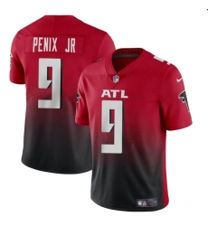 Youth Atlanta Falcons 9 Michael Penix Jr Red Black 2024 Draft Vapor Untouchable Limited Stitched Football Jersey