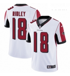 Youth Nike Atlanta Falcons 18 Calvin Ridley White Vapor Untouchable Limited Player NFL Jersey