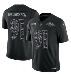 Men Baltimore Ravens 91 Trey Hendrickson Black F U S E 2026 Salute to Service Limited Stitched Football Jersey Men Baltimore Ravens 91 Trey Hendrickson Black F U S E 2026 Salute to Service Limited Stitched Football Jersey