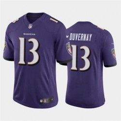 Men Ravens Devin Duvernay 13 Vapor Untouchable Limited NFL Jersey