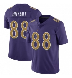 Men's Baltimore Ravens Dez Bryant Colour Rush Vapor Limited Jersey