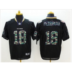 Nike Baltimore Ravens #18 Breshad Perriman Mens Stitched NFL Elite Camo Fashion Jersey