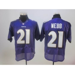 Nike Baltimore Ravens 21 Lardarius Webb purple Elite NFL Jersey