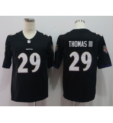 Nike Ravens 29 Earl Thomas III Black Vapor Untouchable Limited Jersey