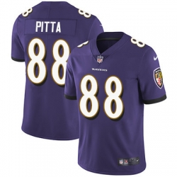 Nike Ravens #88 Dennis Pitta Purple Team Color Mens Stitched NFL Vapor Untouchable Limited Jersey