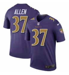 Youth Nike Javorius Allen Baltimore Ravens Legend Purple Color Rush Jersey