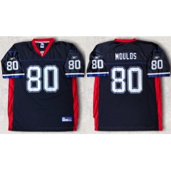 Men Buffalo Bills  80 Eric Moulds Navy Stitched Football Jersey