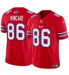 Men Buffalo Bills  86 Dalton Kincaid Red 2026 F U S E  Vapor Untouchable Limited Stitched Football Jersey
