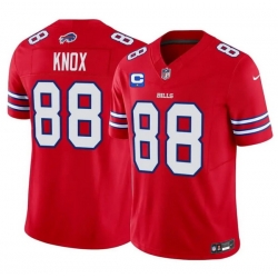 Men Buffalo Bills  88 Dawson Knox Red 2026 F U S E  Vapor With 1 Star C Patch Untouchable Limited Stitched Jersey