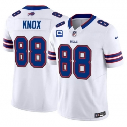 Men Buffalo Bills  88 Dawson Knox White 2026 F U S E  With 1 Star C Patch Vapor Untouchable Limited Stitched Football Jersey
