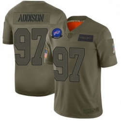 Men Buffalo Bills Mario Addison Camo Limited 2019 Salute To Service Jersey By Nike