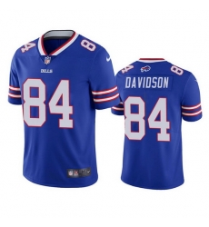 Men's Buffalo Bills #84 Zach Davidson Blue Vapor Untouchable Limited Stitched Jersey