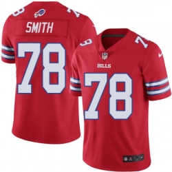 Mens Nike Buffalo Bills 78 Bruce Smith Limited Red Rush Vapor Untouchable NFL Jersey