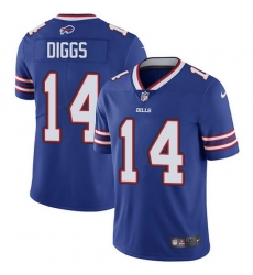 Nike Bills 14 Stefon Diggs Royal Blue Team Color Men Stitched NFL Vapor Untouchable Limited Jersey