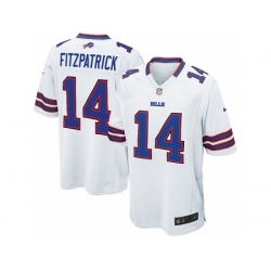 Nike Buffalo Bills 14 Ryan Fitzpatrick White Game NFL Jersey