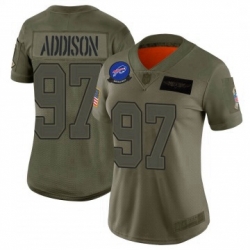 Women Buffalo Bills Mario Addison Camo Limited 2019 Salute To Service Jersey By Nike