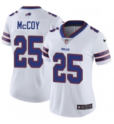 Womens Nike Buffalo Bills 25 LeSean McCoy White Vapor Untouchable Limited Player NFL Jersey