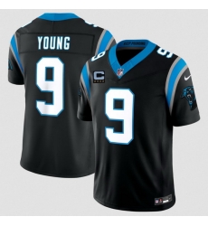 Men Carolina Panthers 9 Bryce Young Black 2026 F U S E 4 Star C Patch Vapor Limited Stitched Football Jersey Men Carolina Panthers 9 Bryce Young Black 2026 F U S E 4 Star C Patch Vapor Limited Stitched Football Jersey