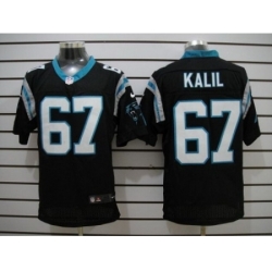 Nike Carolina Panthers 67 Ryan Kalil Black Elite NFL Jersey