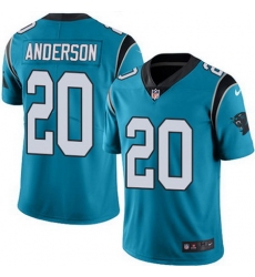 Nike Panthers #20 C J Anderson Blue Alternate Mens Stitched NFL Vapor Untouchable Limited Jersey